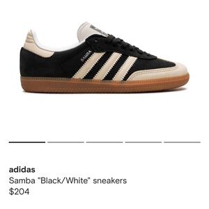 Brand New Adidas Samba Black Wonder White. Women’s 7.5 TTS (true to size)